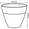 Plant pot Elho   Ø 47 cm Circular Green Plastic