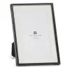 Photo frame Crystal Black Steel (12 Units)