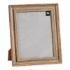 Photo frame 26 x 2 x 31 cm Crystal Wood Brown Copper Plastic (6 Units)