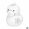 Paint Your Own Money Box Duck 9,2 x 12 x 10,2 cm Ceramic (12 Units)