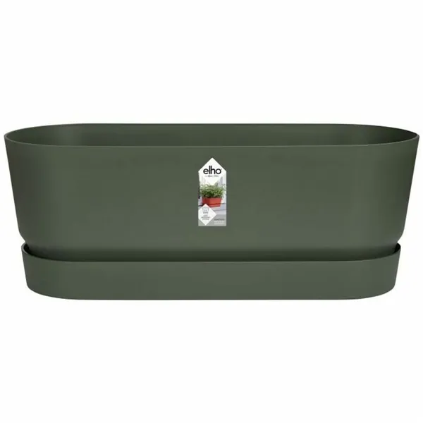 Planter Elho   50 cm Green Plastic