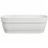 Planter Elho   White 50 cm Blue Plastic