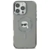 Karl Lagerfeld IML Metal Karl Head MagSafe - Case for iPhone 16 Pro (black)