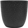 Plant pot EDA Opal Chape Black Ø 29,5 cm