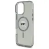 Karl Lagerfeld IML Metal Karl Head MagSafe - Case for iPhone 16 Pro (black)