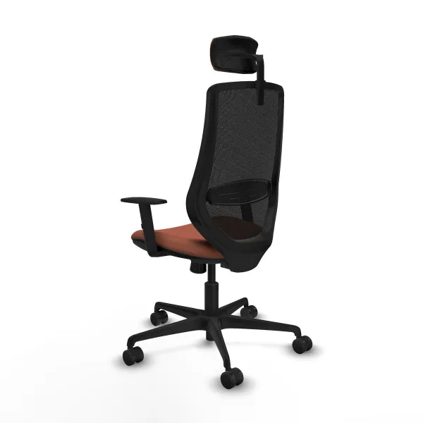 Office Chair Piqueras y Crespo D036N2W Brown Black