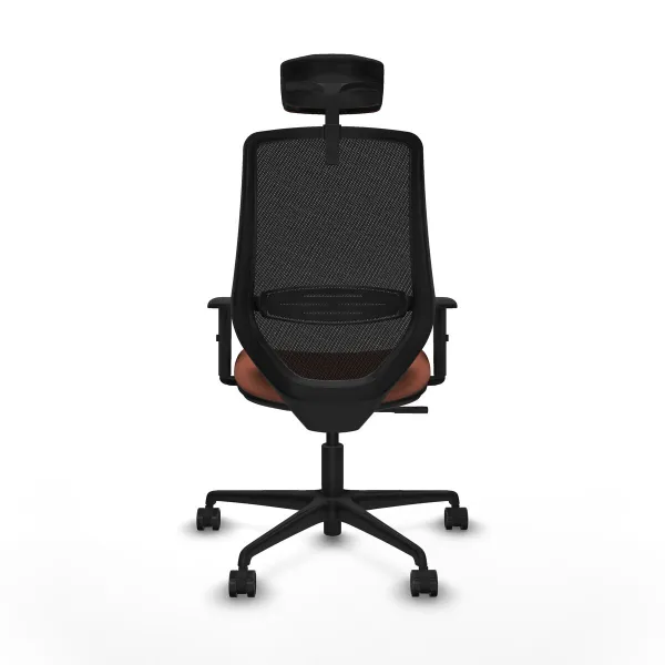 Office Chair Piqueras y Crespo D036N2W Brown Black
