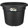 Plant pot Elho   Black Circular Plastic Ø 40 cm