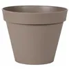 Plant pot EDA Tuscan  Taupe polypropylene Circular Ø 40 x 32 cm