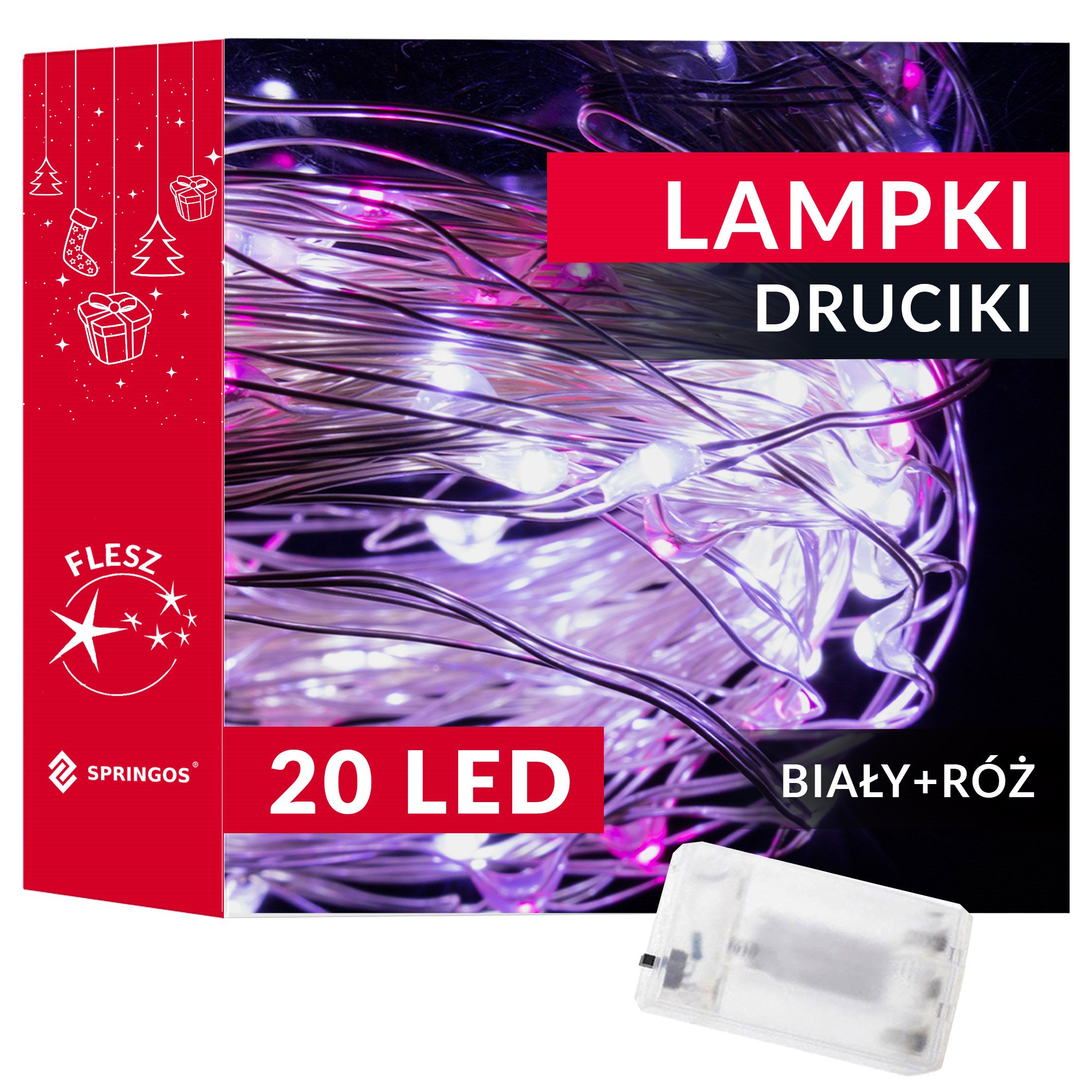 Christmas lights Springos CL0013, 20 LED