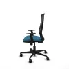 Office Chair Piqueras y Crespo D036N0W Black Petroleum green