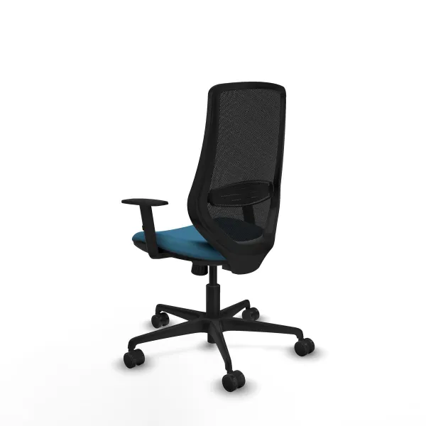 Biroja krēsls Piqueras y Crespo D036N0W Melns Zaļā eļļa