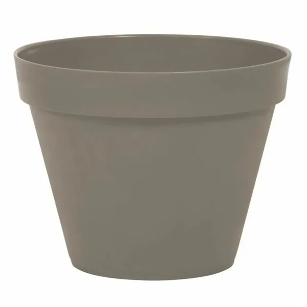 Plant pot EDA   Ø 30 x 26 cm Circular Taupe