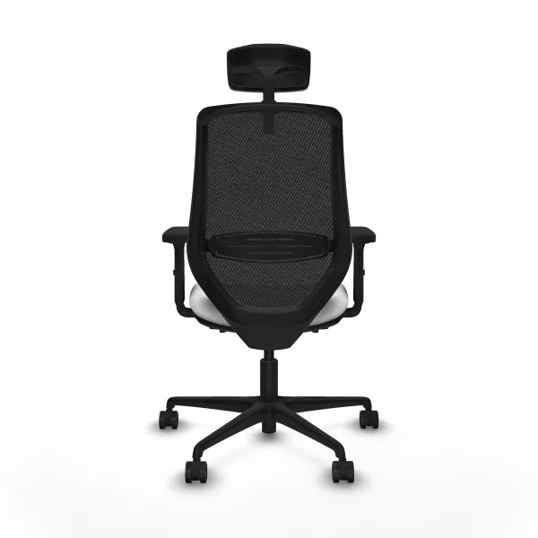 Office Chair with Headrest Mardos traslack bali Piqueras y Crespo D036N2H White