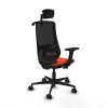 Office Chair with Headrest Mardos traslack bali Piqueras y Crespo D036N2H Dark Orange