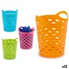 Peg Basket Yellow Blue Orange Pink polystyrene 14 x 17 x 14 cm (12 Units)