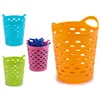 Peg Basket Yellow Blue Orange Pink polystyrene 14 x 17 x 14 cm (12 Units)