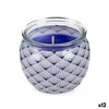 Scented Candle Blueberry 7,5 x 6,3 x 7,5 cm (12 Units)