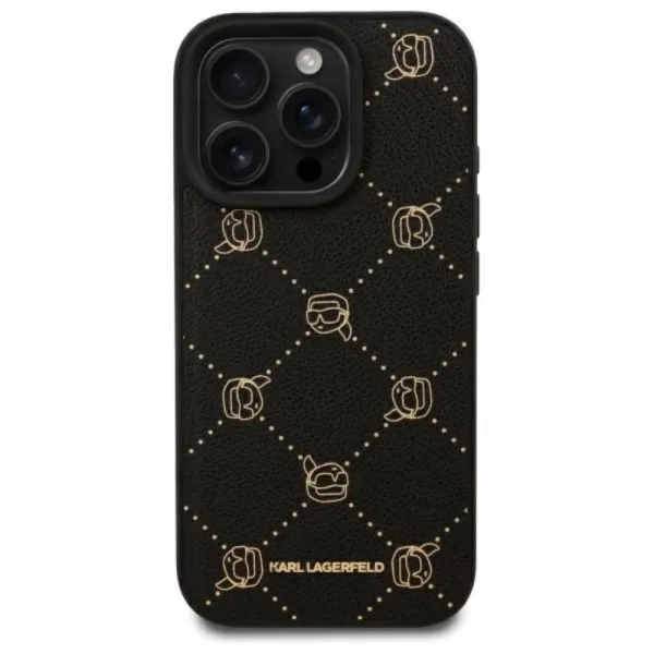 Karl Lagerfeld MagSafe Karl Head - Case for iPhone 16 Pro (black)