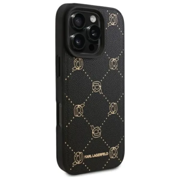 Karl Lagerfeld MagSafe Karl Head - Case for iPhone 16 Pro (black)