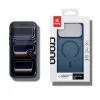 Crong Hybrid Matte Magnetic - MagSafe iPhone 17 Pro Max Case (Navy Blue)