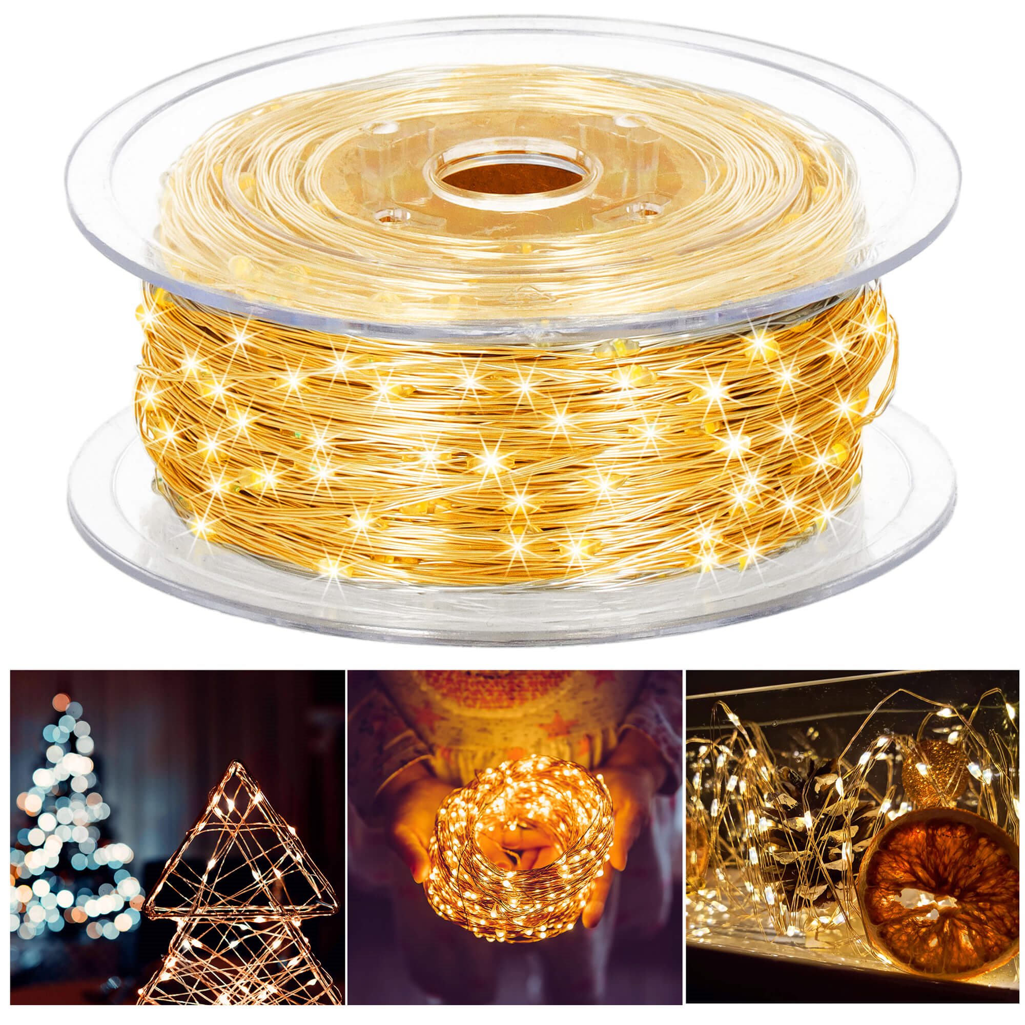 Jõulu LED valguskett Springos CL4043, 1000 mikro L | Osta veebist — Megaluks