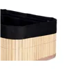 Organisers Set Black Natural Bamboo 31 x 12 x 21 cm (4 Units)