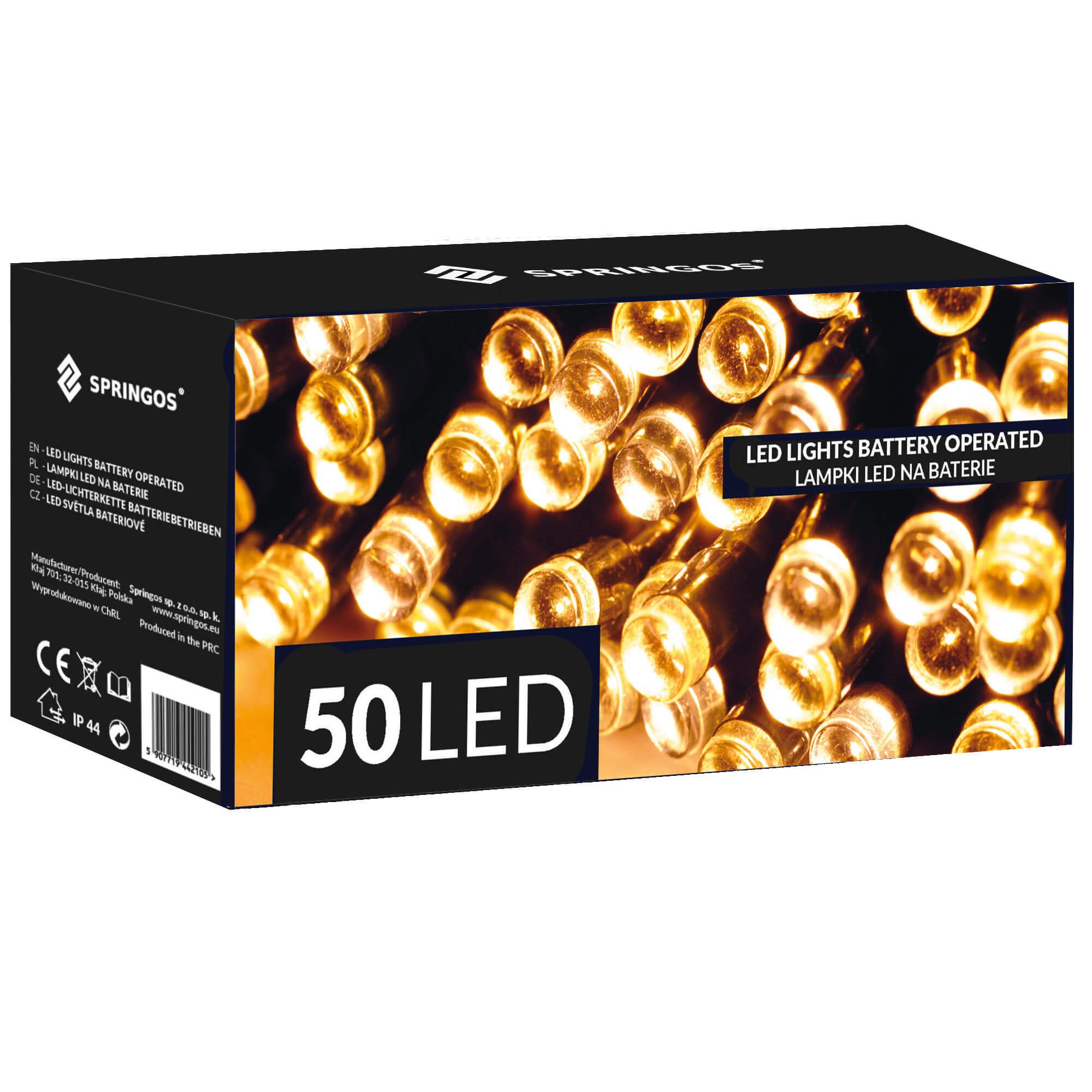 Christmas lights Springos CL4027 50 Led