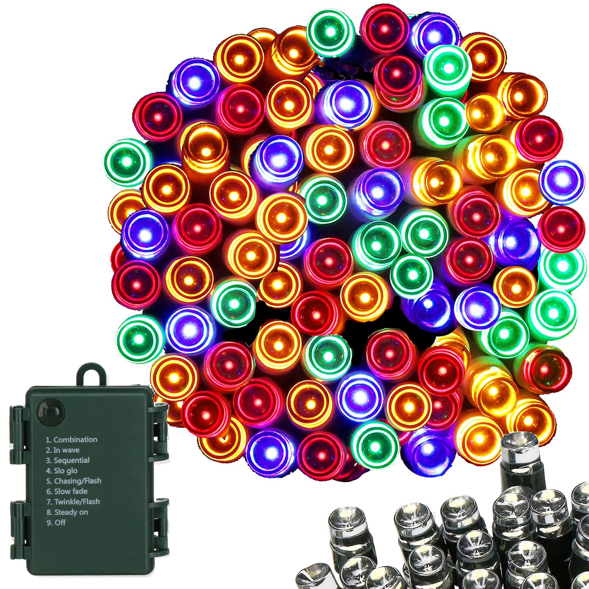 Christmas lights Springos CL4029 50 Led, battery powered