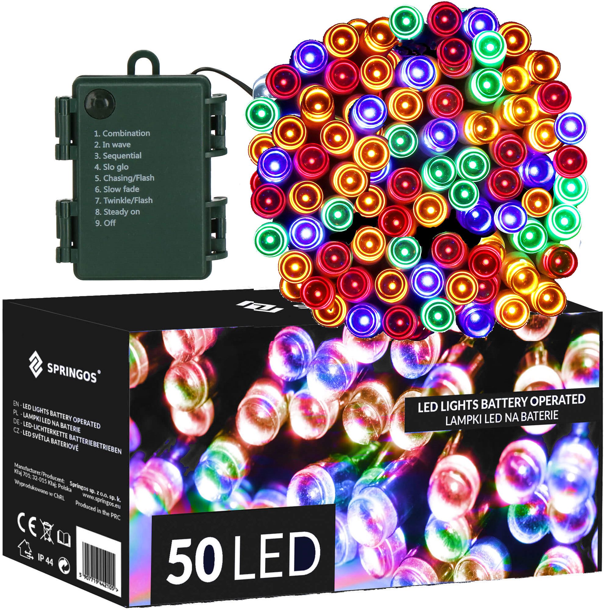 Jõulutuled Springos CL4029 50 LED, patareitoitega | Osta veebist — Megaluks