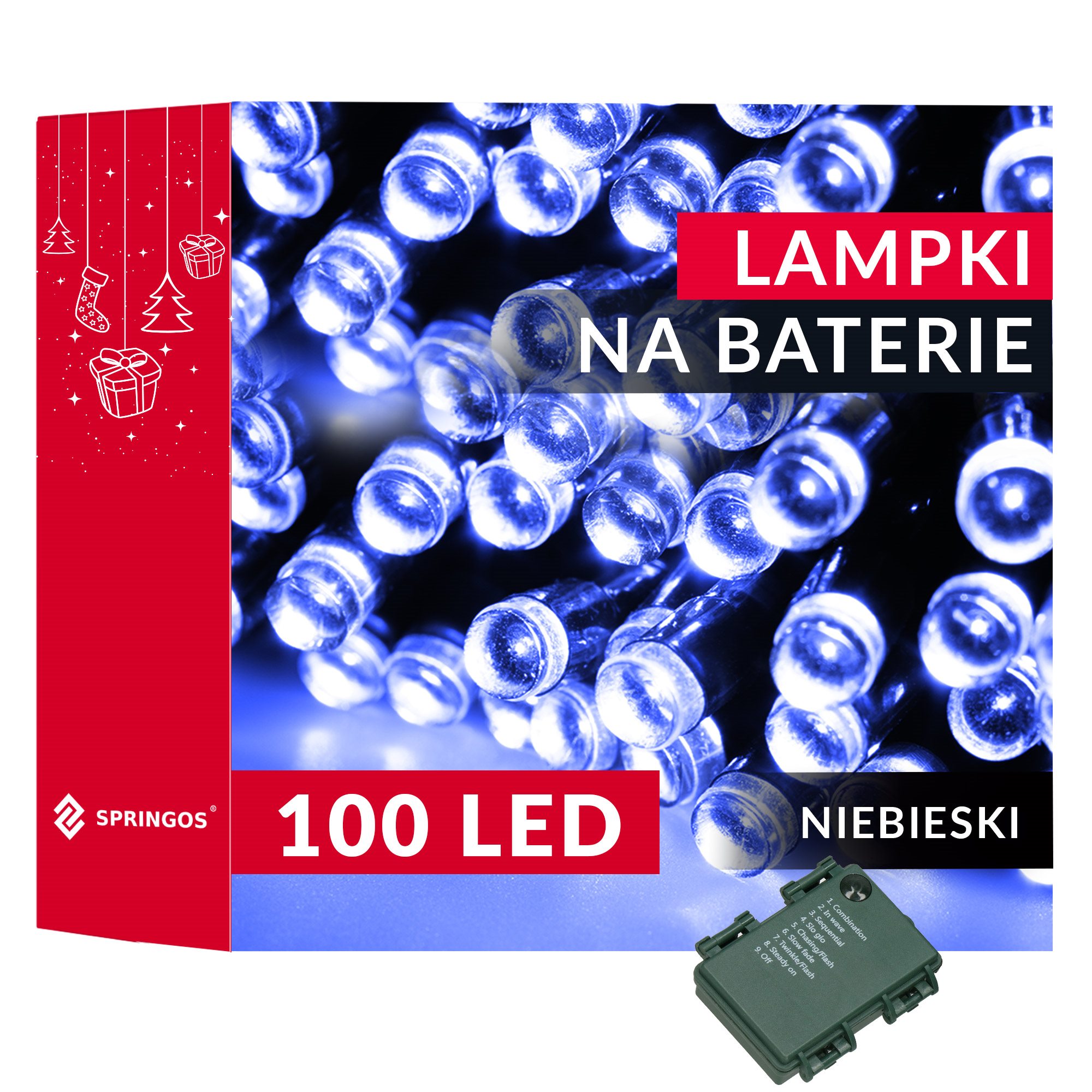 Kalėdinės girliandos Springos CL4033 100 LED | Pirkti internetu — Megaluks