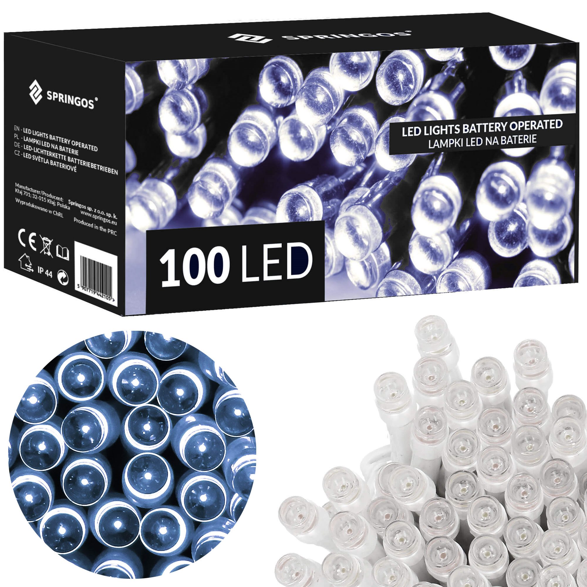 Christmas lights Springos CL4035 Led, battery powered