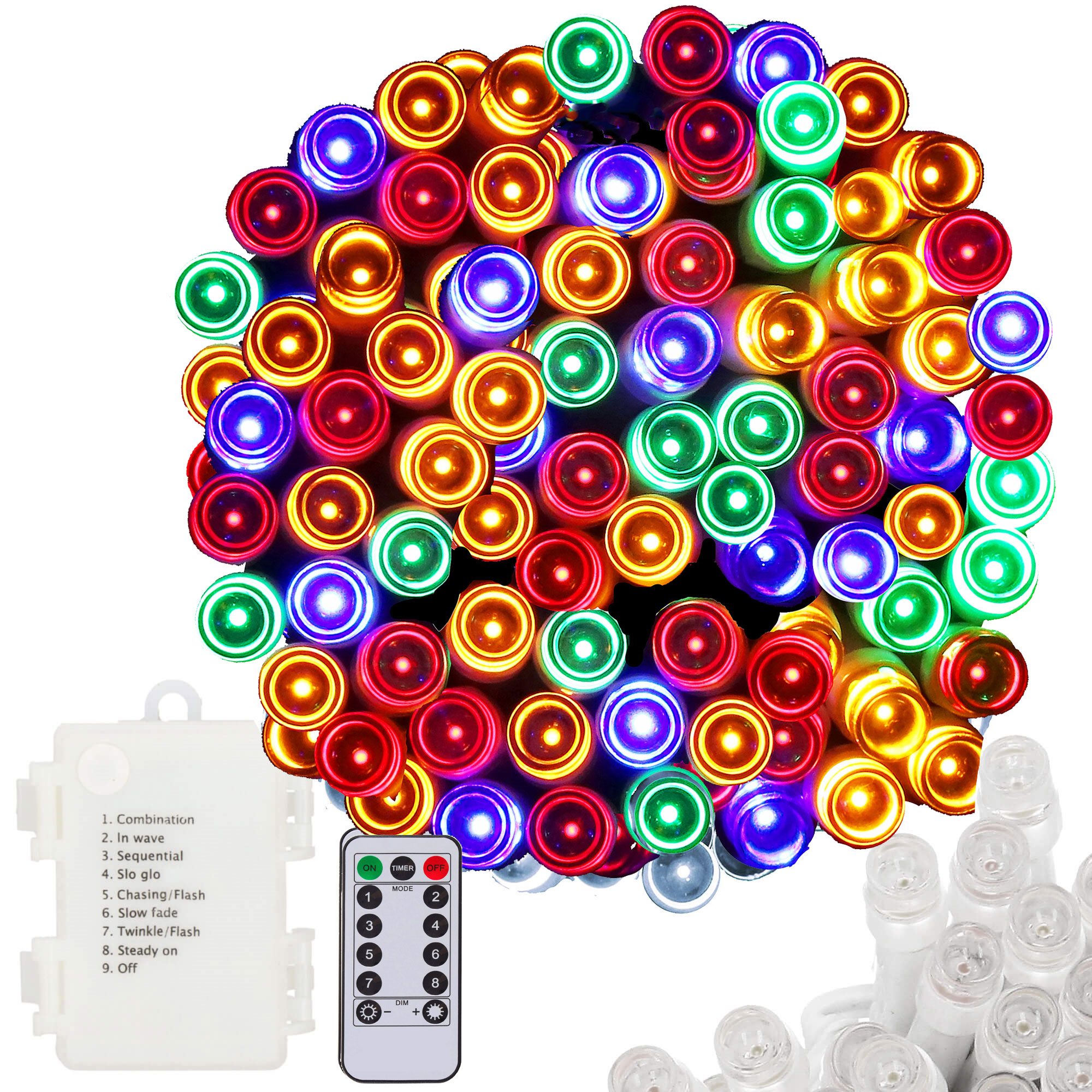Christmas Lights Springos CL4036 – LED100, Remote Control