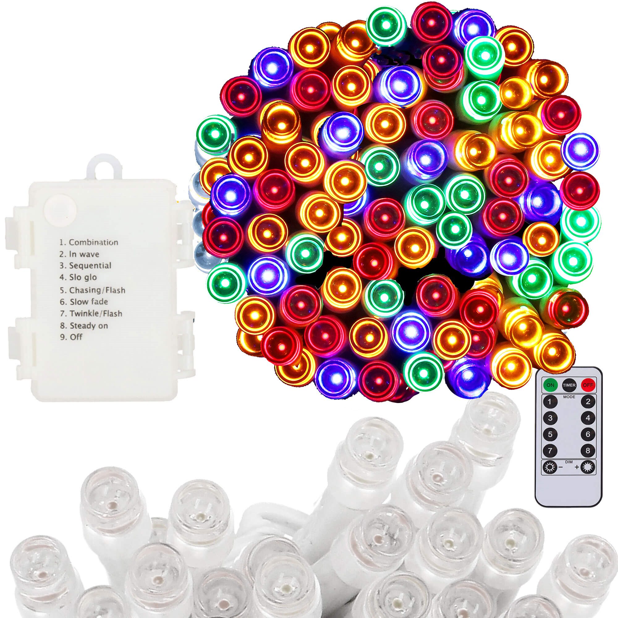 Christmas Lights Springos CL4036 – LED100, Remote Control