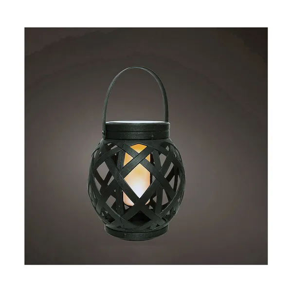 LED Lantern Lumineo 898198 Solar Flame effect 20 Lm Ø 14,5 x 16 cm