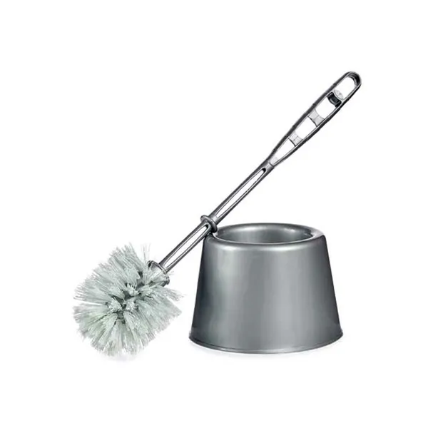 Toilet Brush Silver Plastic 13 x 36,5 x 13 cm (24 Units)