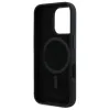 Karl Lagerfeld Silicone Shadow Metal Initial MagSafe - Case for iPhone 16 Pro (black)