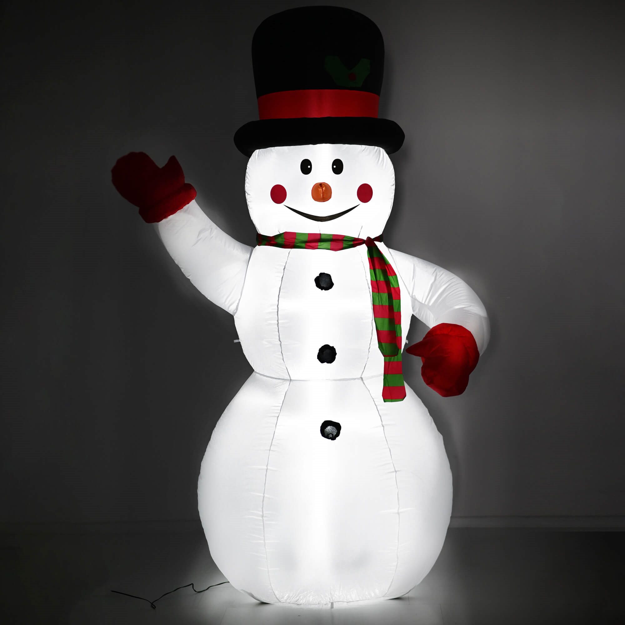 Inflatable Snowman Springos CL4056 LED Light Decoration 180 cm