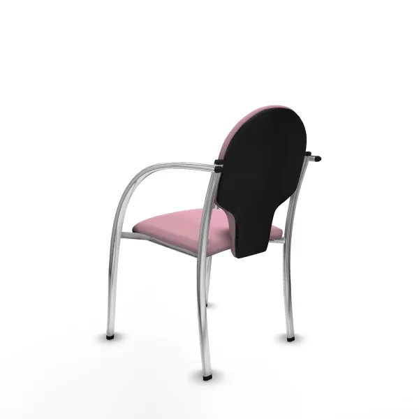 Reception Chair Hellín Piqueras y Crespo 220PTCRB710 Pink 2 Units