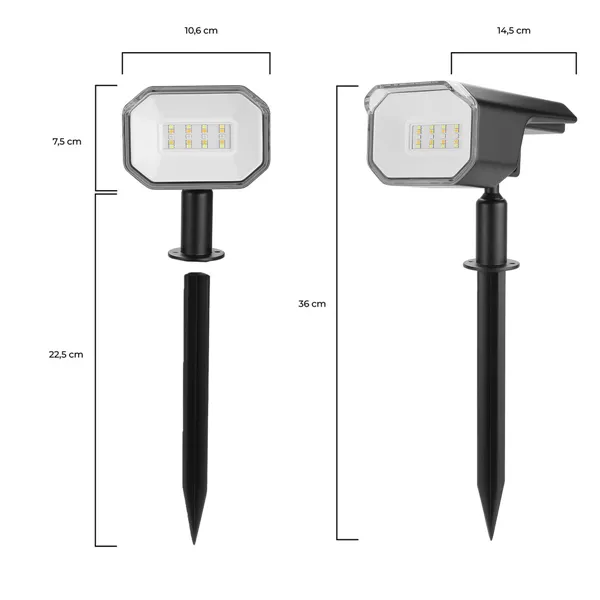 Solar Spotlight KSIX SmartLED