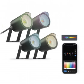 LED-prožektor KSIX SmartLED must (3000K)