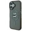 Karl Lagerfeld IML Metal Choupette Head MagSafe - Case for iPhone 16 Plus (black)