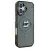 Karl Lagerfeld IML Metal Choupette Head MagSafe - Case for iPhone 16 Plus (black)