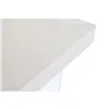 Desk DKD Home Decor White Transparent Crystal MDF Wood 120 x 50 x 76 cm