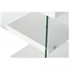 Desk DKD Home Decor White Transparent Crystal MDF Wood 120 x 50 x 76 cm