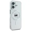 Karl Lagerfeld IML Metal Karl Head MagSafe - Case for iPhone 16 Plus (white)