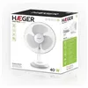 Table Fan Haeger FA-012.008A White 40 W