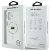 Karl Lagerfeld IML Metal Karl Head MagSafe - Case for iPhone 16 Plus (white)