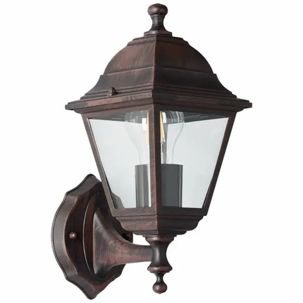 Wall Lamp Brilliant Nissie Exterior Black oxide E27 60 W