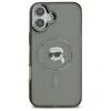 Karl Lagerfeld IML Metal Karl Head MagSafe - Case for iPhone 16 Plus (black)